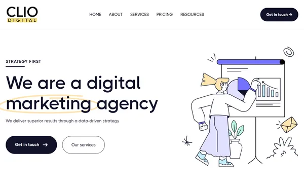 img of B2B Digital Marketing Agency - Clio Digital